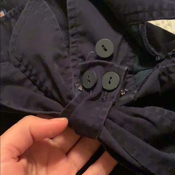 Vineyard Vines navy skirt with detachable bow sz 6 - Picture 4 of 4